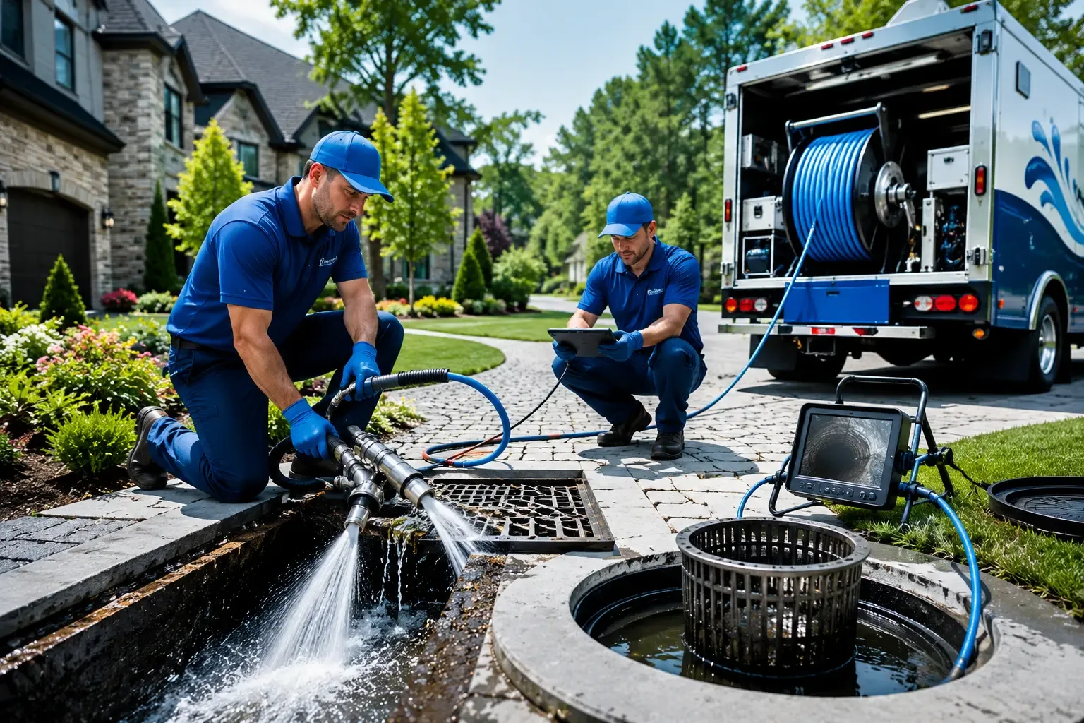 Local outdoor drain cleaning professionals in Edelstein, IL